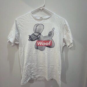 Typografia "Woof" T-Shirt (S)